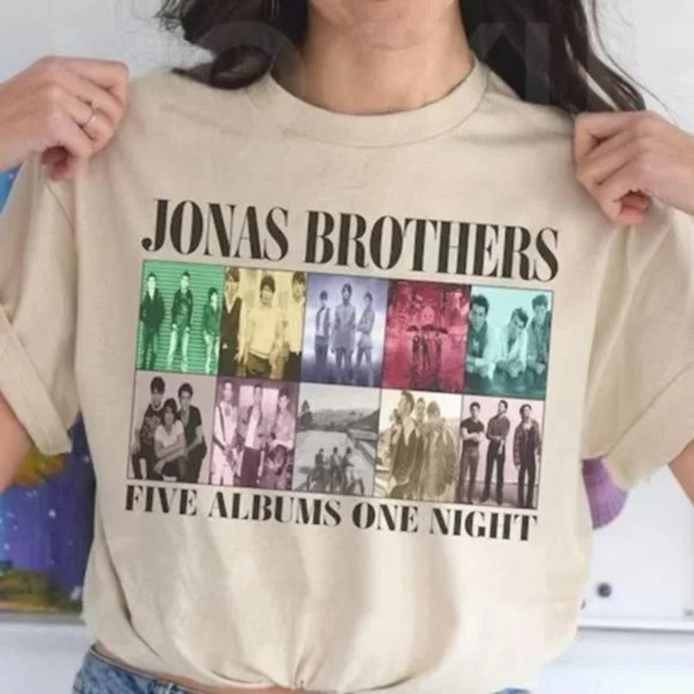 Jonas Brothers Eras Tour Inspired Fan Graphic Unisex T-Shirt